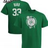 Youth Boston Celtics Larry Bird Majestic T shirt