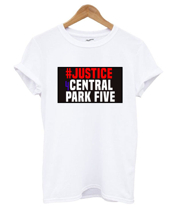Justice For Central Park Five 5 T Shirt