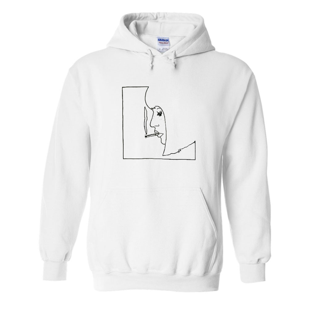 smoking girl sweatshirt