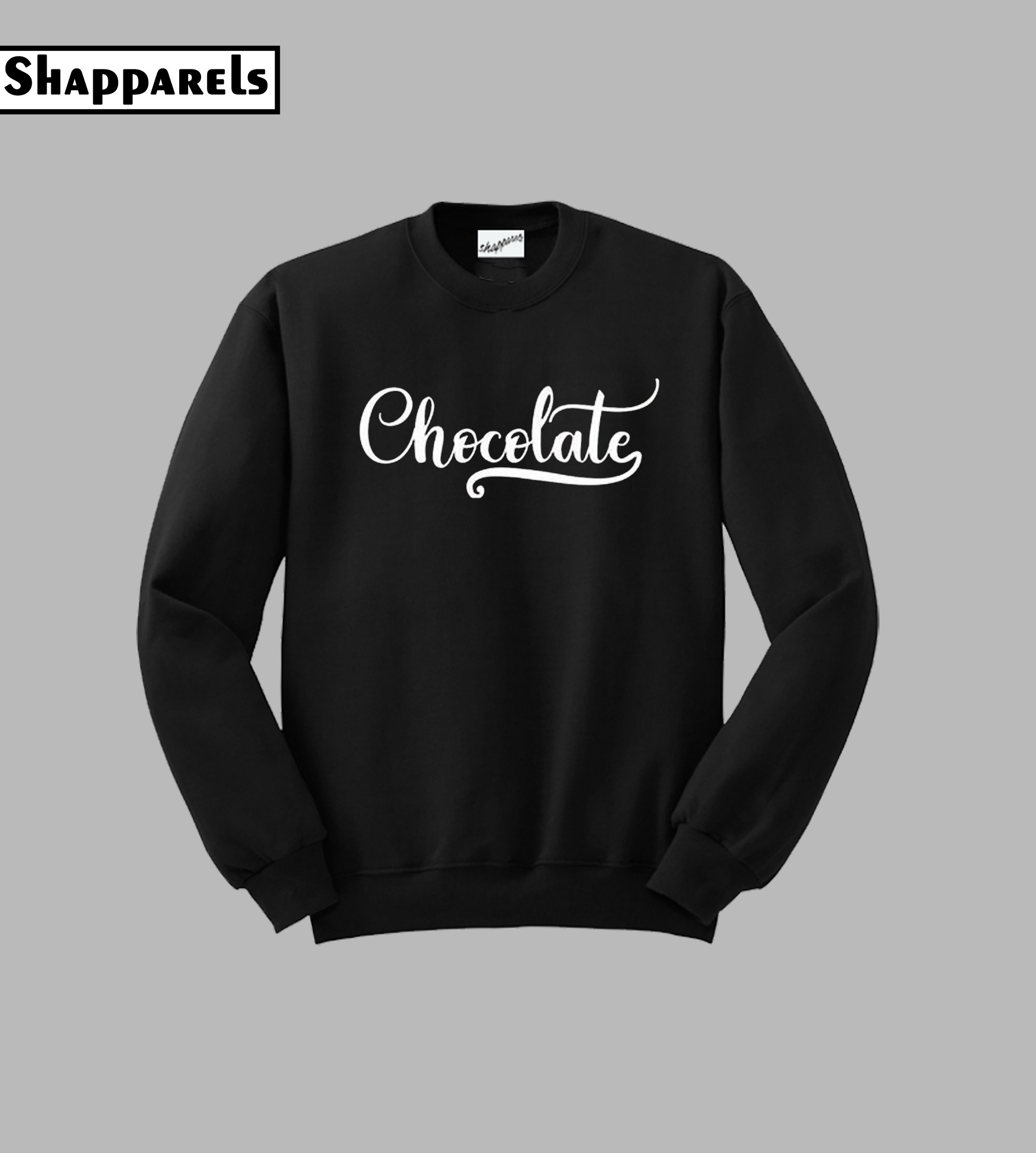 chocolate sweatshirt