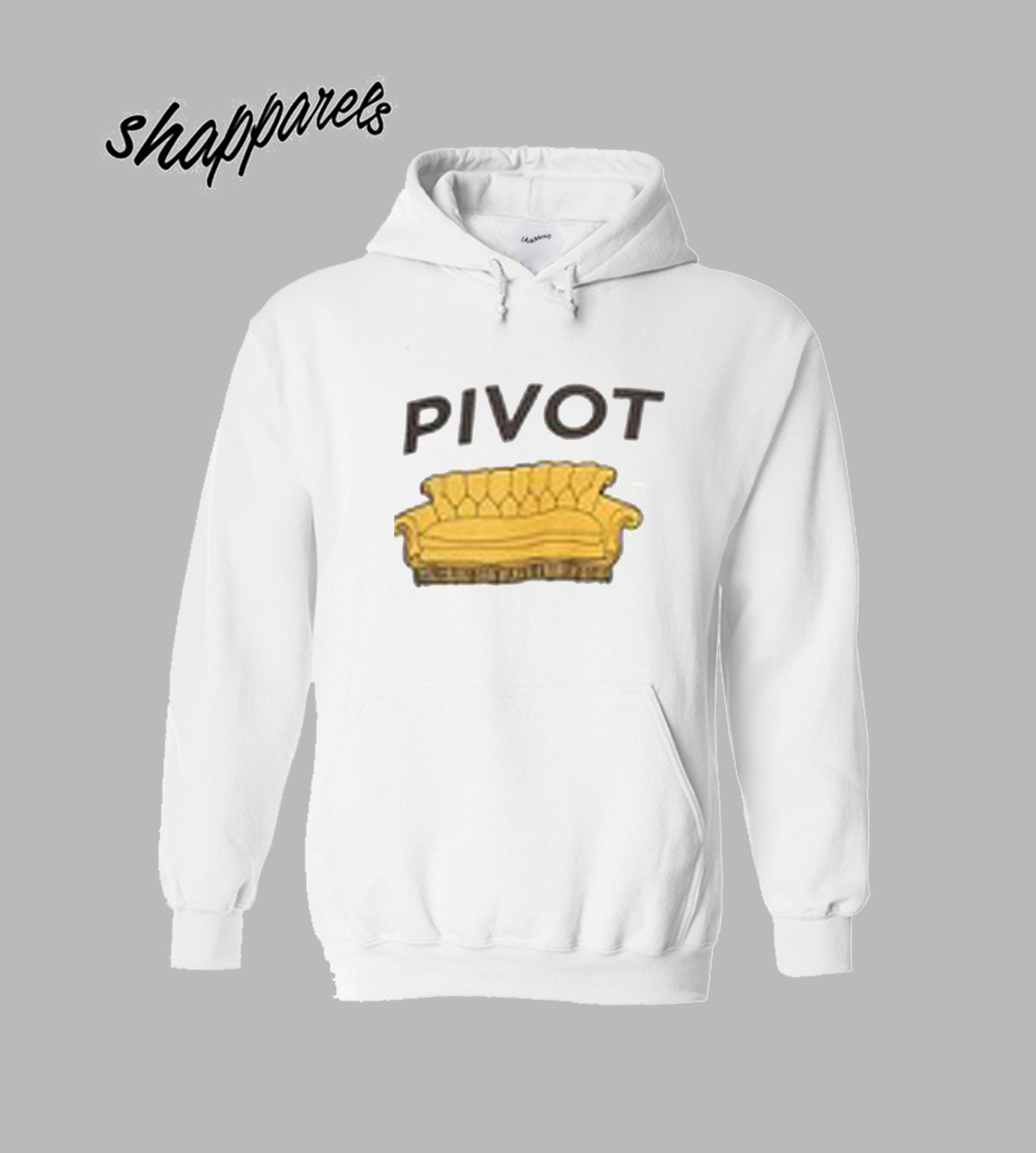 friends pivot hoodie