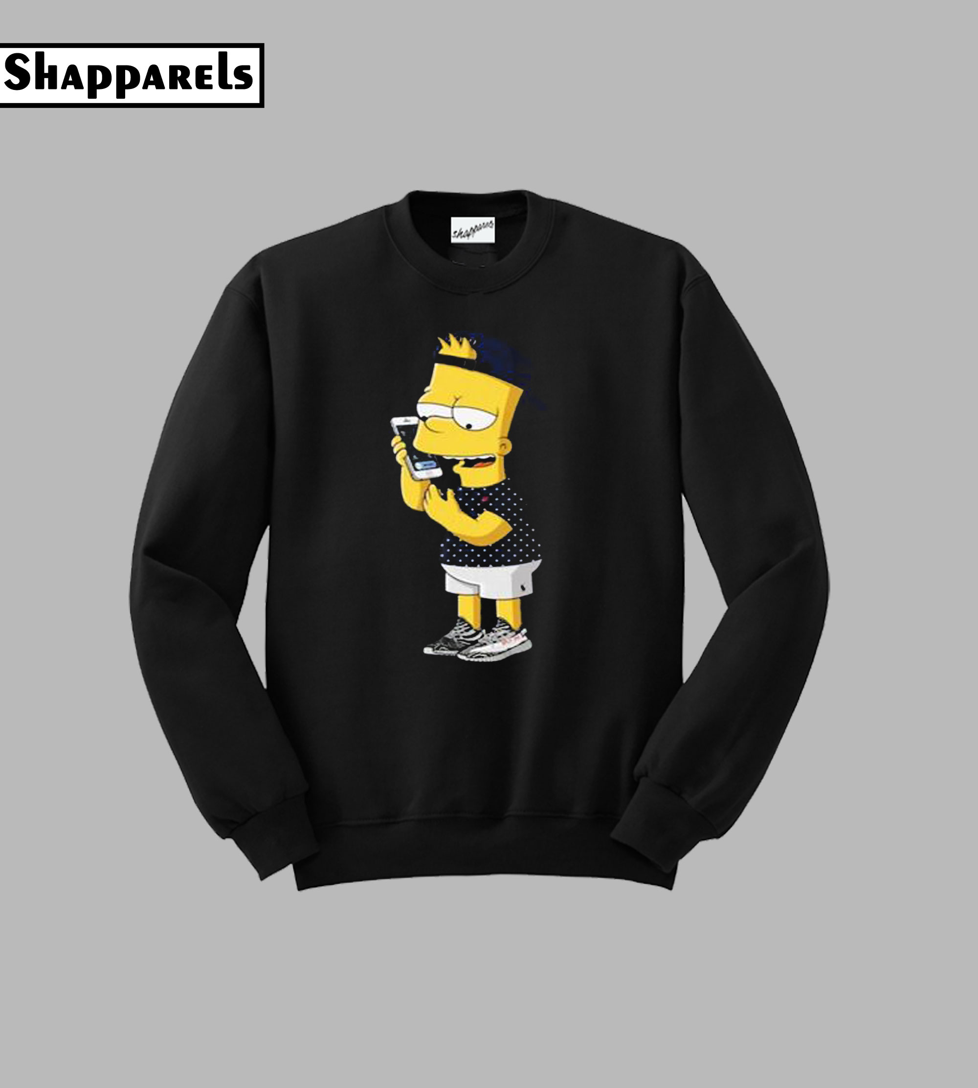 bart simpson bape hoodie