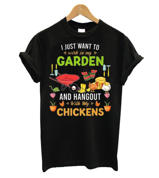 I Just Want To Garden T-shirt