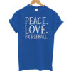 Peace Love Pickleball T-shirt