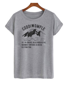 Coddiwomple T-shirt