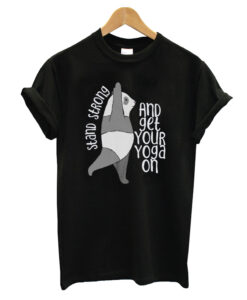 Cute Panda Yoga T-shirt