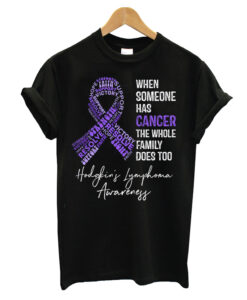 Hodgkins Lymphoma Awareness T-shirt