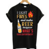 Light Fires T-shirt