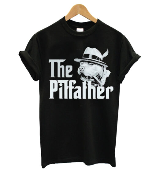 The Pitfather Pitbull Dad T-shirt
