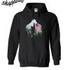 Bigfoot Into The Forest US Flag Hoodie