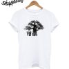 Baobab Tree and Elephants T-Shirt
