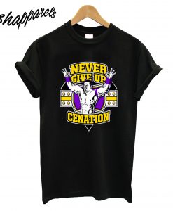 John Cena Never Give Up T-Shirt