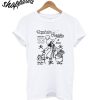 Peter Pan Captain Hook And Mr. Smee Outline T-Shirt