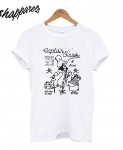 Peter Pan Captain Hook And Mr. Smee Outline T-Shirt