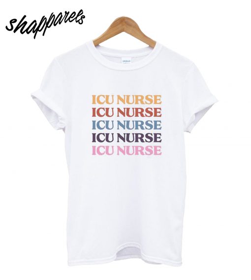 Vintage ICU Nurse T-Shirt