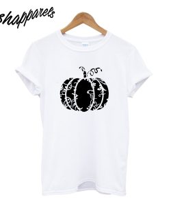 Floral Pumpkin T-Shirt