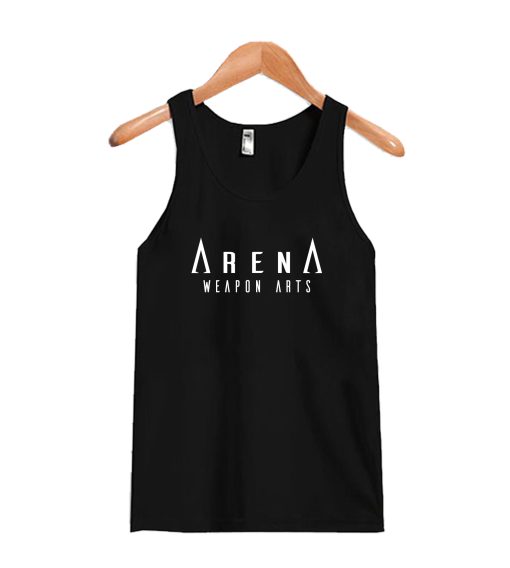 Arena Weapon Arts, Full Logo - White Tank Top
