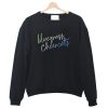 CURSIVE bluegrass cheercats Crewneck Sweatshirt