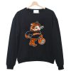 Cincinnati Bengals ))(( Retro Mascot Fan Design Crewneck Sweatshirt