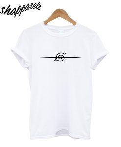 Konoha Slashed Head White T-Shirt