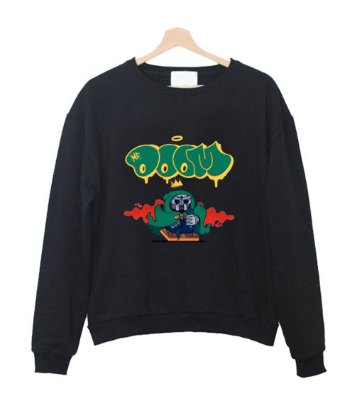 Mf Doom in the sky Crewneck Sweatshirt