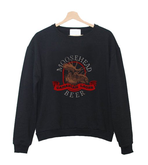 Moosehead Canadian Lager Beer - Vintage Crewneck Sweatshirt
