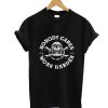 Nobody Cares Work Harder Skull T-Shirt