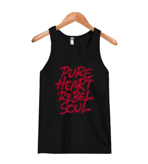 Pure heart rebel soul Tank Top