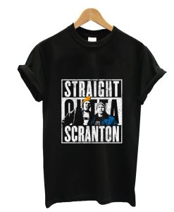 Straight Outta Scranton - Lazy Scranton T-Shirt