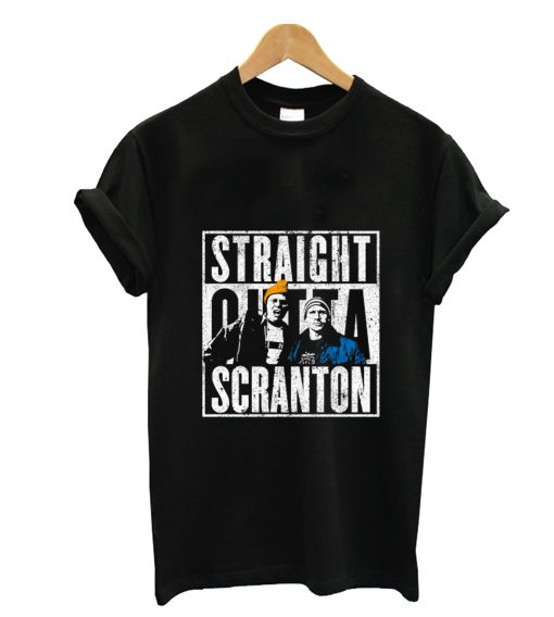 Straight Outta Scranton - Lazy Scranton T-Shirt