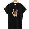 Tie Dye Jerry Garcia Hand T-Shirt