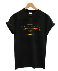 Volume VU Meter Vintage Audio Engineer Recording Studio Gear Head Musician Guitar Shirt Classic T-Shirt T-Shirt