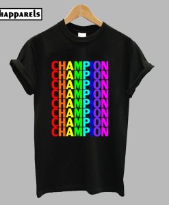 Champion Rainbow T-Shirt