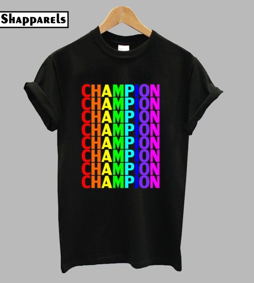 Champion Rainbow T-Shirt