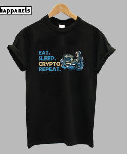 Eat Sleep Crypto Repeat T-Shirt