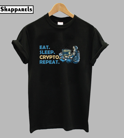 Eat Sleep Crypto Repeat T-Shirt