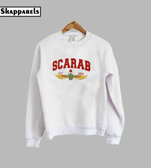 Scarlet Scarab Moon Sweatshirt