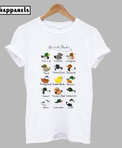 British Ducks Cute Animal T-Shirt