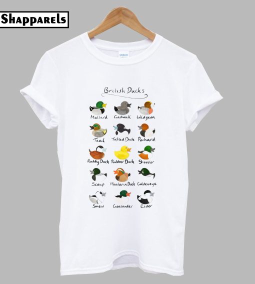 British Ducks Cute Animal T-Shirt
