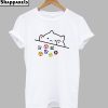 Cat Throwing Dice T-Shirt