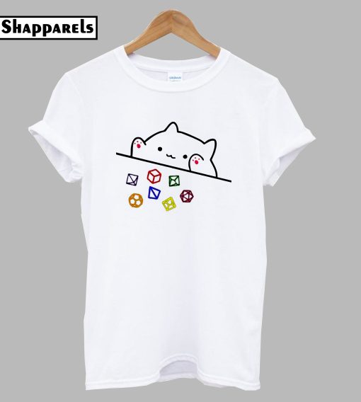 Cat Throwing Dice T-Shirt