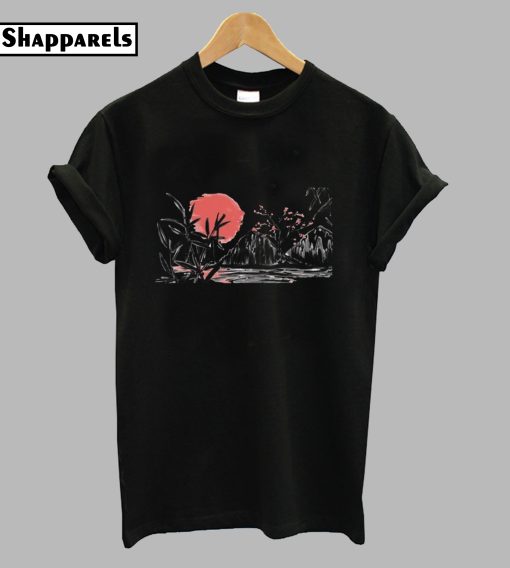 Japanese Watercolor T-Shirt