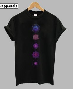 Sacred Geometry Symbols T-Shirt