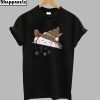 Wizard Cat Throwing Dice T-Shirt