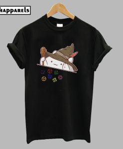Wizard Cat Throwing Dice T-Shirt