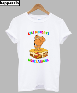 Buff Garf Less Mondays More Lasagna T-Shirt