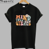 Mind Your Own Uterus Flower T-Shirt