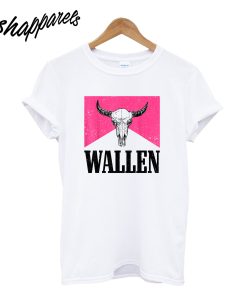 Wallen Western Cow Skull T-Shirt