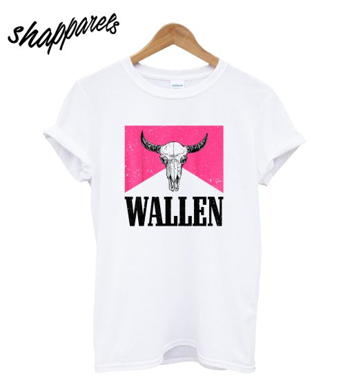 Wallen Western Cow Skull T-Shirt