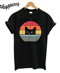 Cat Shirt Retro Style T-Shirt